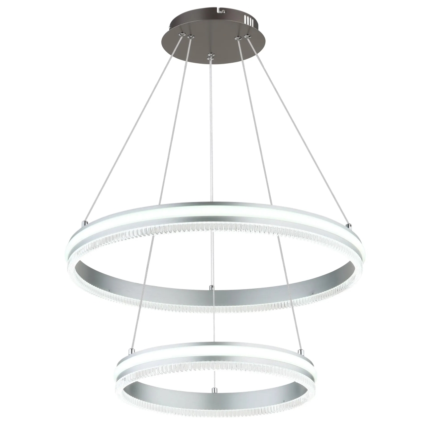 Globo - LED dæmpbar lysekrone på kabel LED/60W/230V 2700-6000K + fjernbetjening