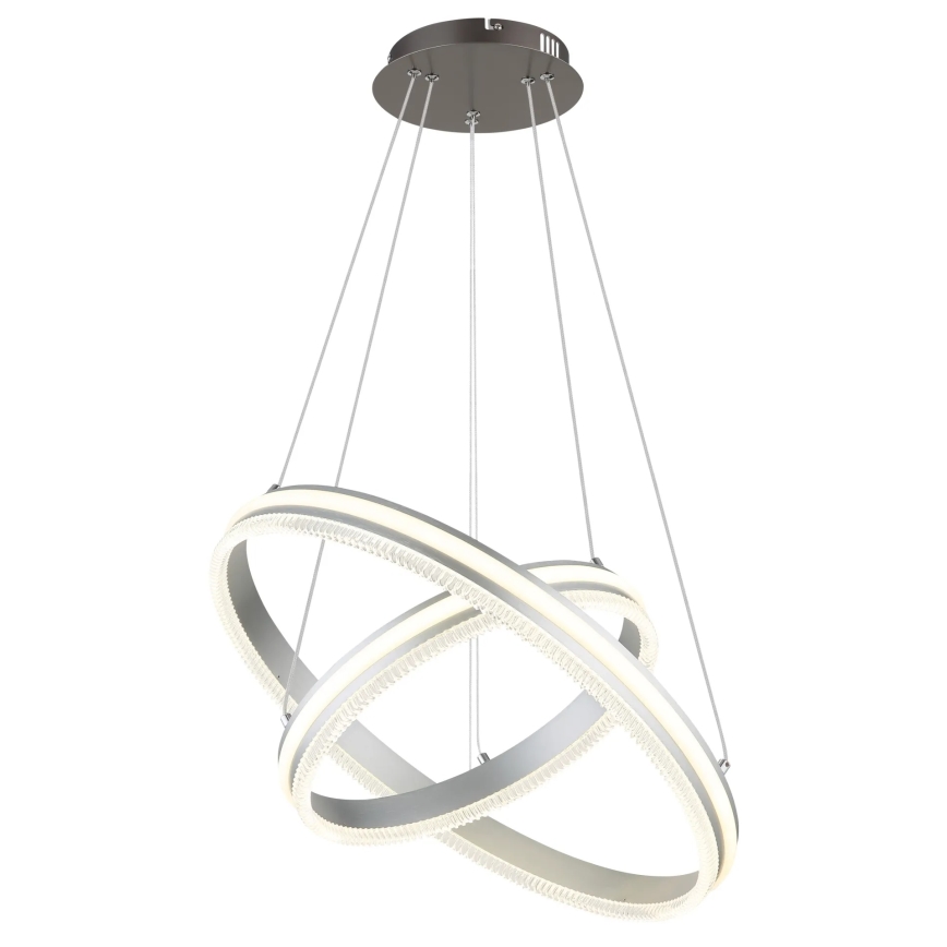 Globo - LED dæmpbar lysekrone på kabel LED/60W/230V 2700-6000K + fjernbetjening