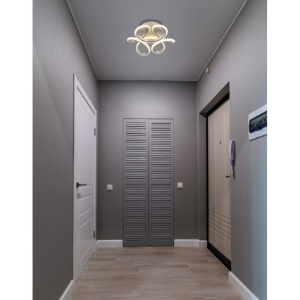 Globo - LED loftlampe LED/24W/230V 2700/4000/6000K diameter 26 cm mat krom