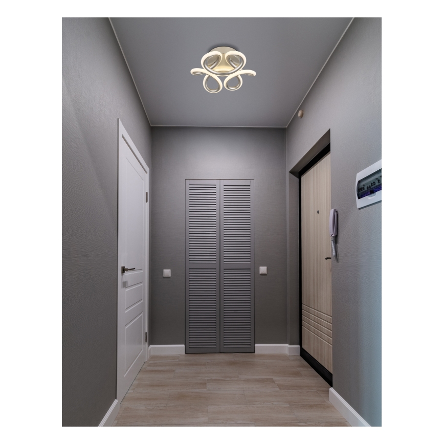Globo - LED loftlampe LED/24W/230V 2700/4000/6000K diameter 26 cm mat krom