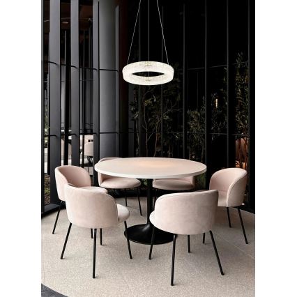 Globo - LED dæmpbar pendel på kabel LED/24W/230V 2700-6000K klar + fjernbetjening