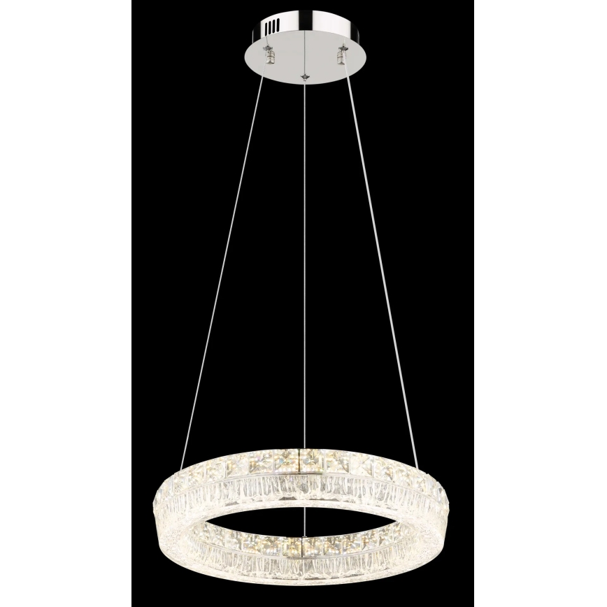Globo - LED dæmpbar pendel på kabel LED/24W/230V 2700-6000K klar + fjernbetjening