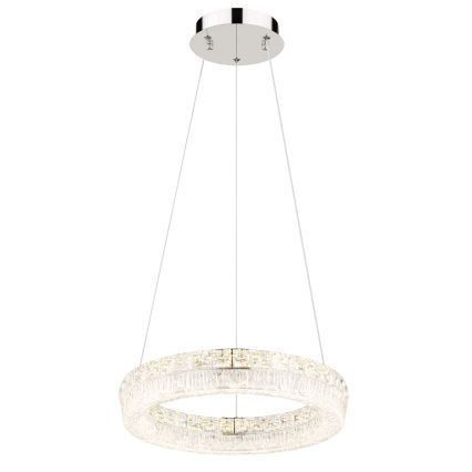 Globo - LED dæmpbar pendel på kabel LED/24W/230V 2700-6000K klar + fjernbetjening