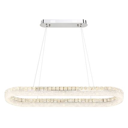 Globo - LED dæmpbar pendel på wire LED/40W/230V 2700-6000K klar + fjernbetjening