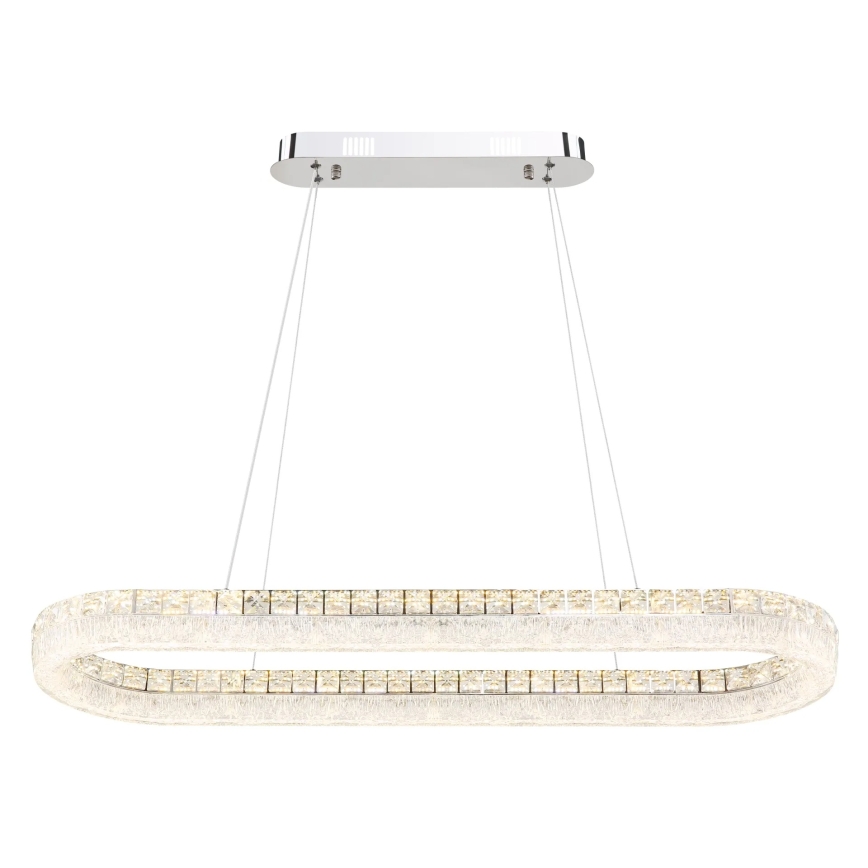 Globo - LED dæmpbar pendel på wire LED/40W/230V 2700-6000K klar + fjernbetjening