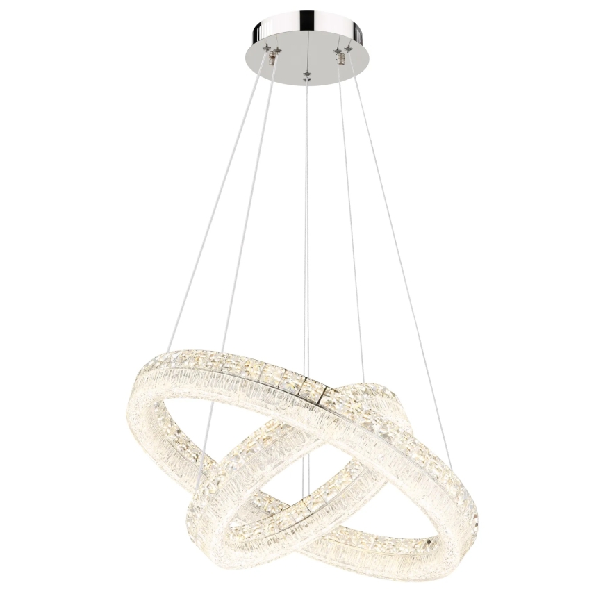 Globo - LED-dæmpbar pendel på wire LED/60W/230V 2700-6000K klar + fjernbetjening