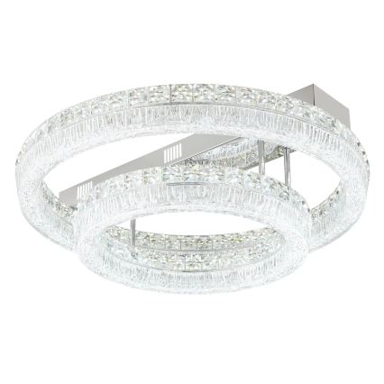 Globo - LED Dæmpbar loftlampe LED/60W/230V 2700-6000K klar + fjernbetjening