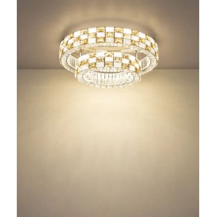 Globo - Dæmpbar LED-loftlampe LED/55W/230V 2700-6000K Ø 61 cm + fjernbetjening