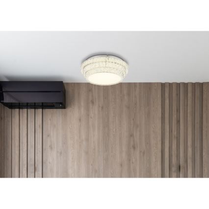 Globo - LED loftlampe dæmpbar LED/48W/230V 2700-6000K diameter 50 cm hvid + fjernbetjening