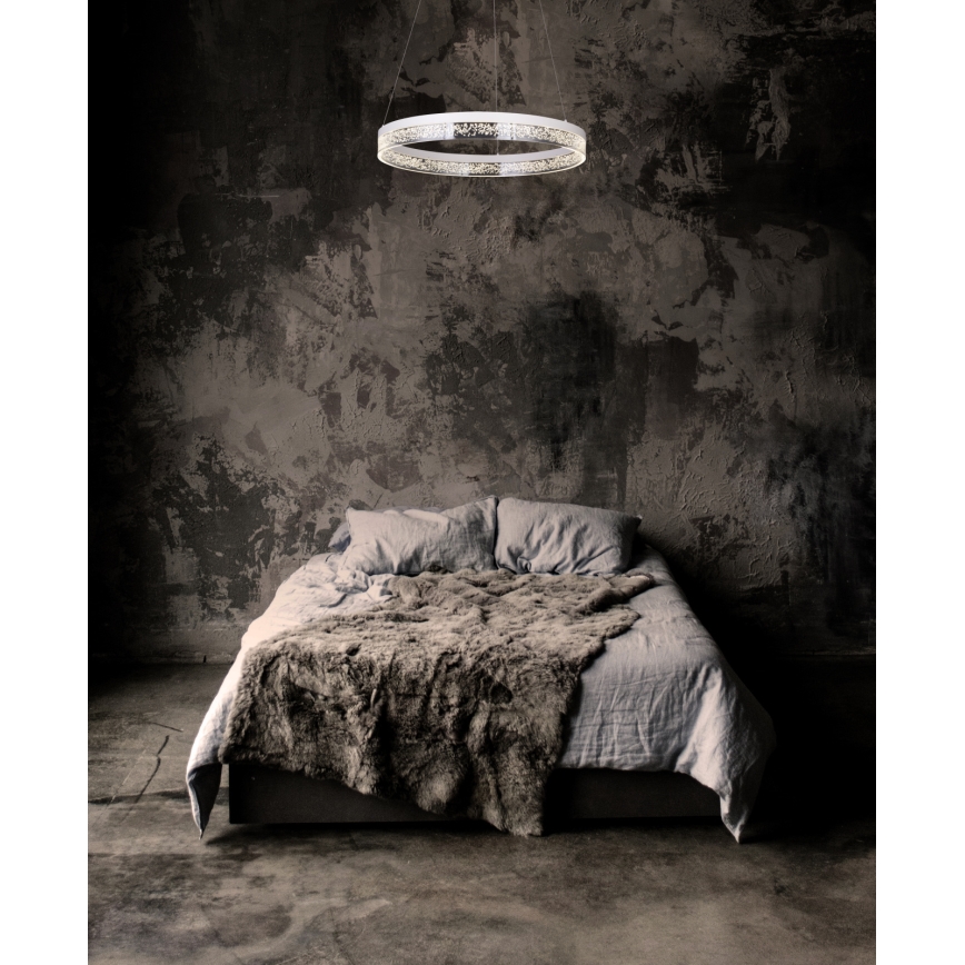 Globo - LED lysekrone i en snor 1xLED/36W/230V