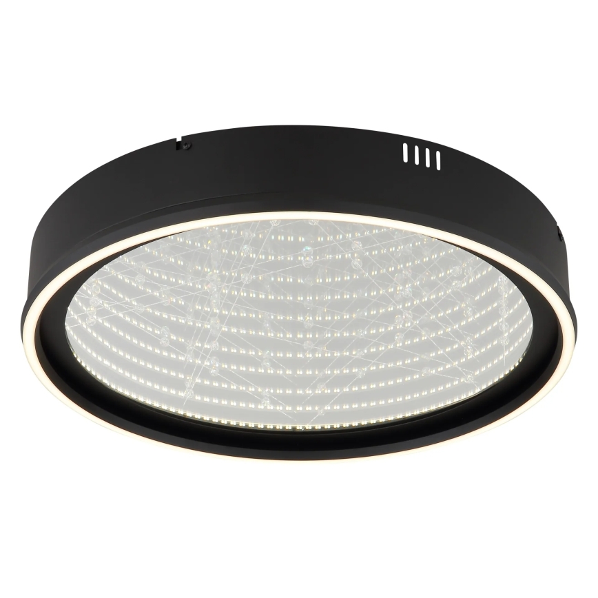 Globo - LED dæmpbar loftlampe LED/40W/230V 2700-6500K Ø 51,5 cm sort + fjernbetjening