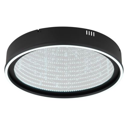 Globo - LED dæmpbar loftlampe LED/40W/230V 2700-6500K Ø 51,5 cm sort + fjernbetjening