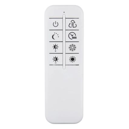 Globo - LED dæmpbar loftlampe LED/40W/230V 2700-6500K Ø 51,5 cm sort + fjernbetjening