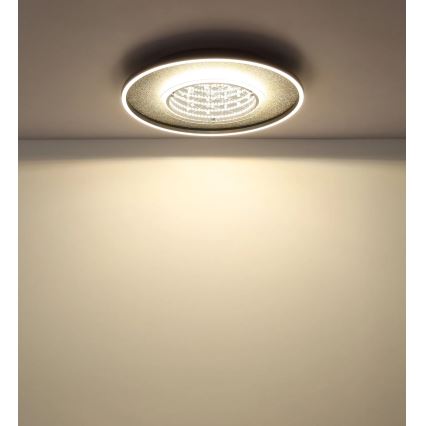 Globo - LED-loftlampe LED/40W/230V 3000/4000/6000K Ø 51,5 cm sort