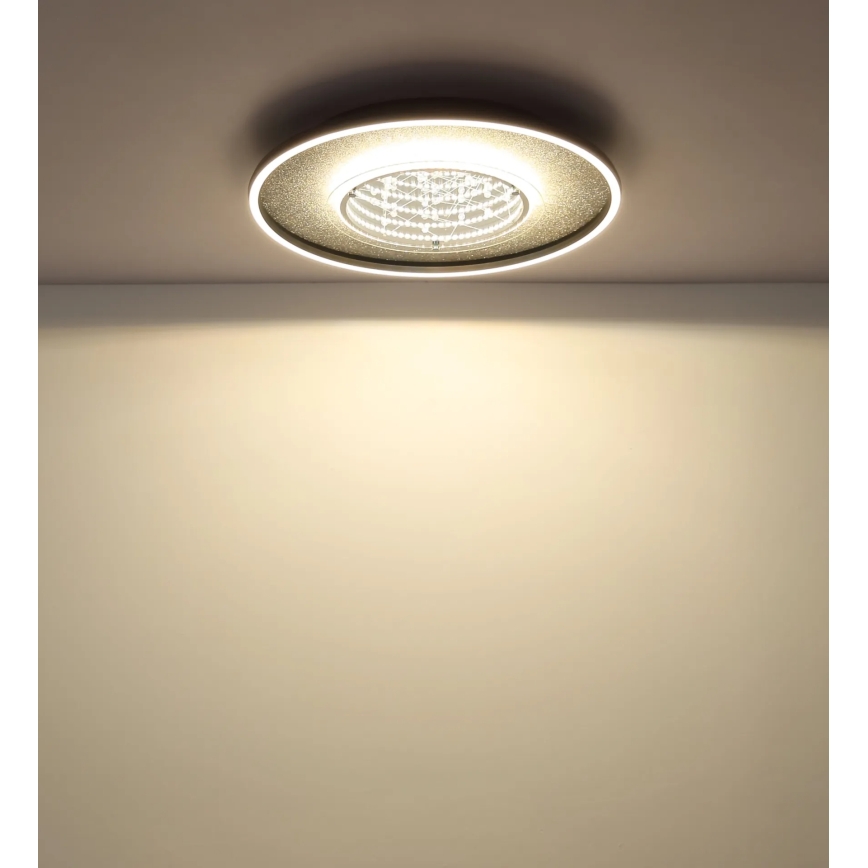 Globo - LED-loftlampe LED/40W/230V 3000/4000/6000K Ø 51,5 cm sort
