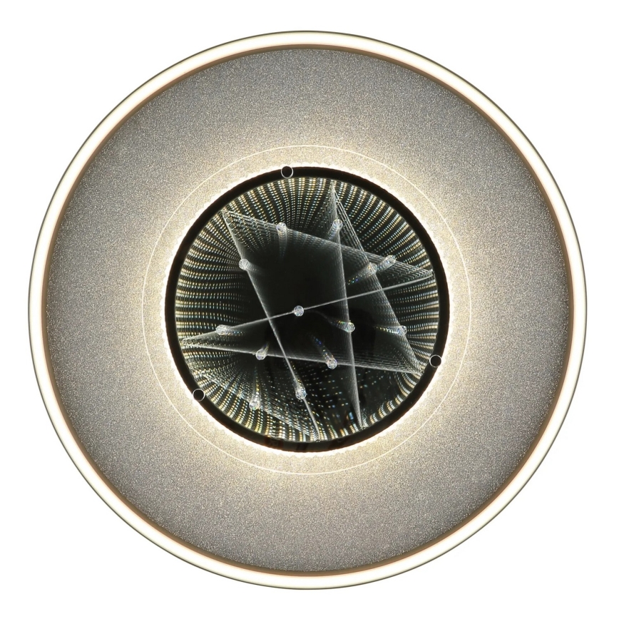 Globo - LED-loftlampe LED/40W/230V 3000/4000/6000K Ø 51,5 cm sort