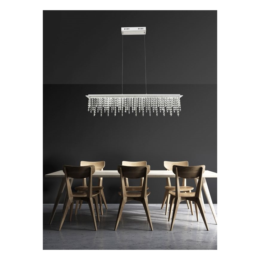 Globo 68405-24H - LED krystalpendel dæmpbar LED/24W/230V + fjernbetjening