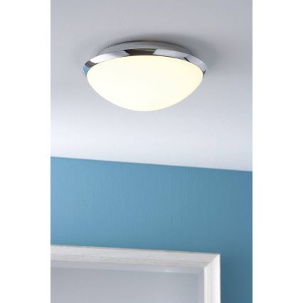 Globo 70804 - Loftlampe til badeværelse BIABO 1xE27/18W/230V IP44