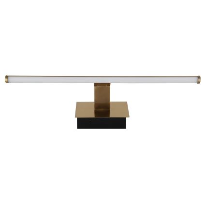 Globo - Genopladelig LED-billedlampe LED/3,5W/5V 40 cm 3600 mAh messing
