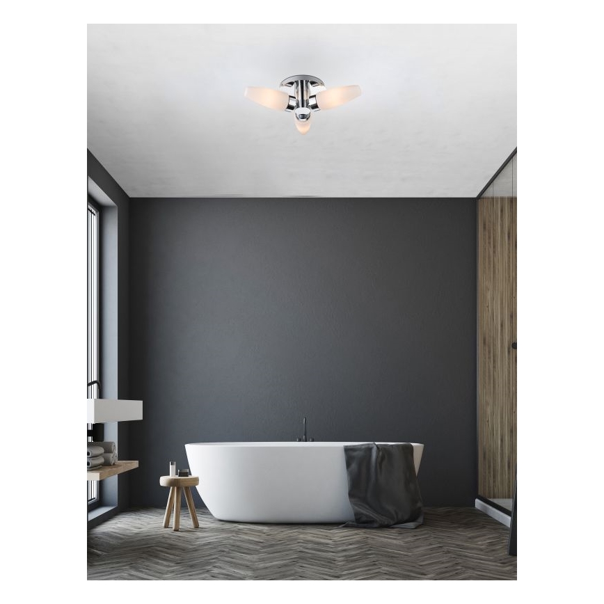 Globo 78160-3D - badeværelse spotlampe 3xE14/20W IP44