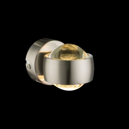 Globo - LED væglampe LED/7W/230V 3000K mat krom
