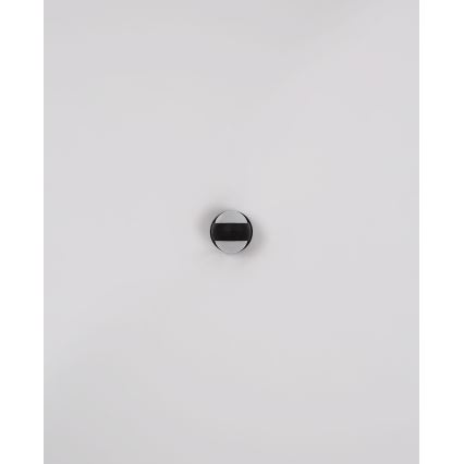 Globo - LED væglampe m. touch-funktion dæmpbar og genopladelig LED/1,4W/5V 1800 mAh sort