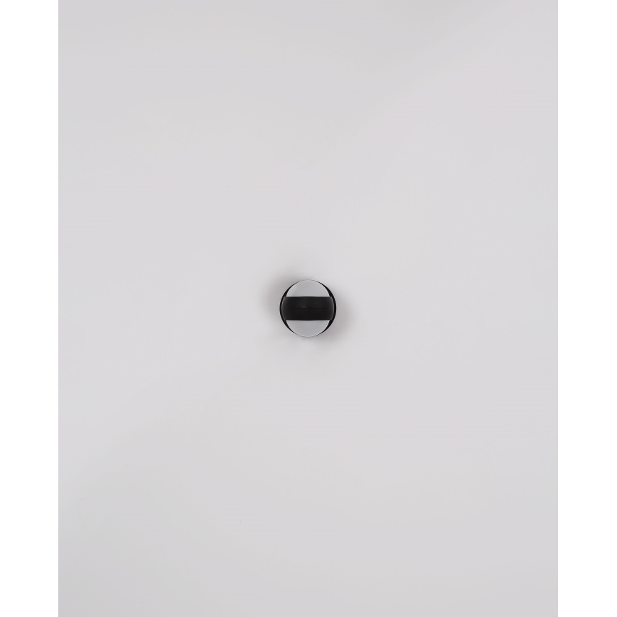 Globo - LED væglampe m. touch-funktion dæmpbar og genopladelig LED/1,4W/5V 1800 mAh sort