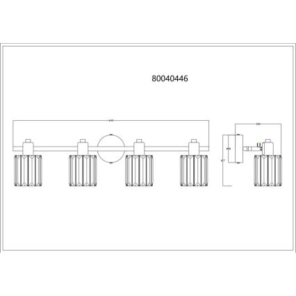 Globo - Spotlampe 3xE14/40W/230V