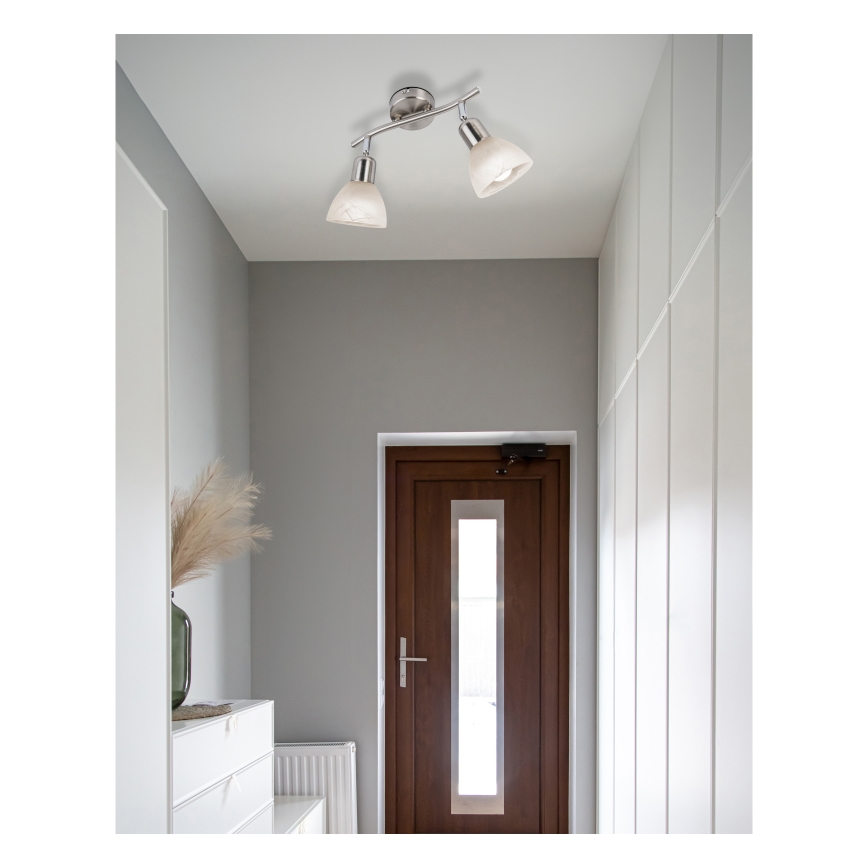 Globo - LED spotlampe 2xE14/5W/230V