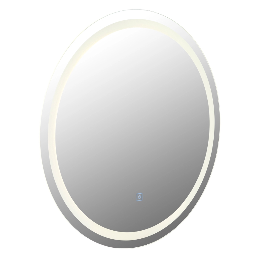 Globo - LED spejl m. baggrundslys dæmpbart LED/10W/230V 4000K diameter 55 cm