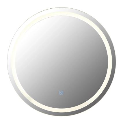 Globo - LED spejl m. baggrundslys dæmpbart LED/10W/230V 4000K diameter 55 cm