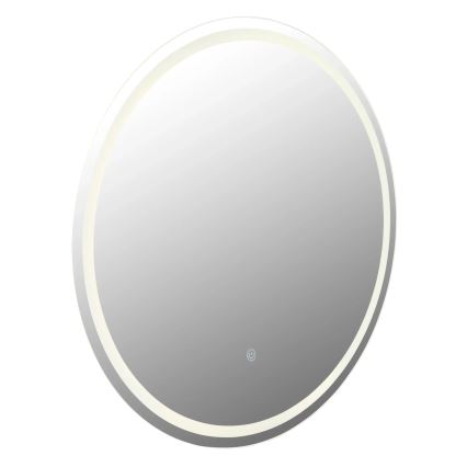 Globo - LED spejl m. baggrundslys dæmpbart LED/16W/230V 4000K diameter 75 cm