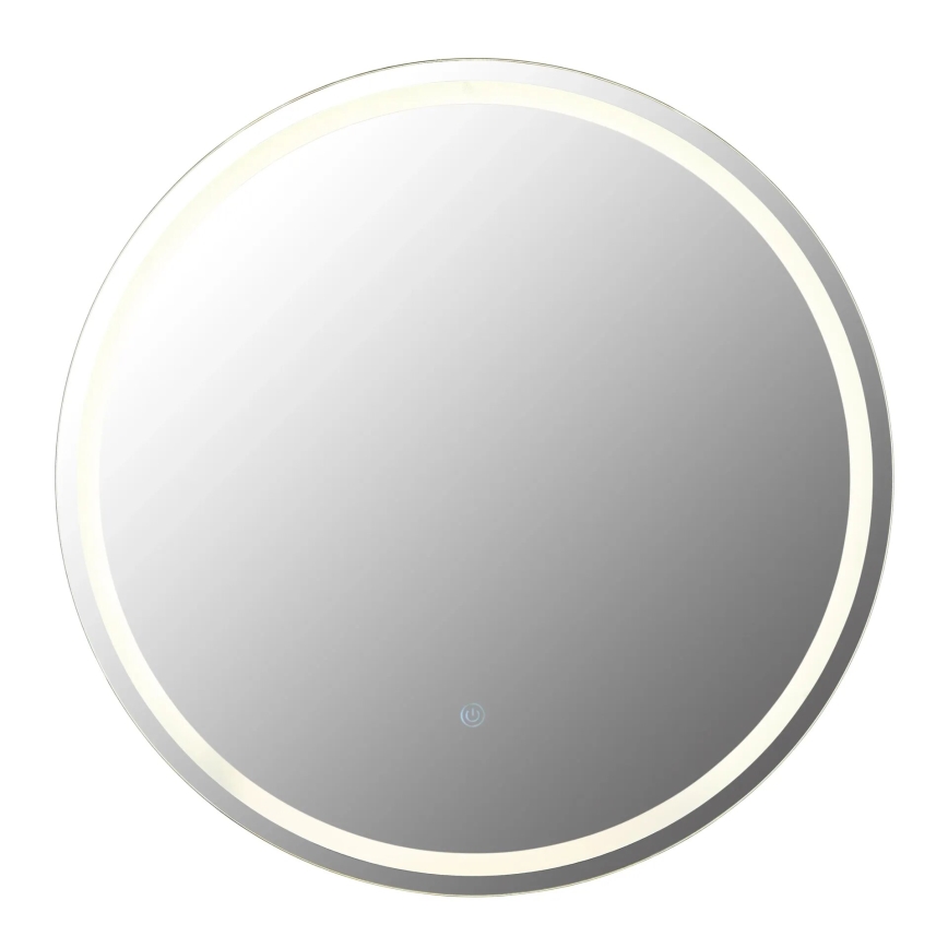 Globo - LED spejl m. baggrundslys dæmpbart LED/16W/230V 4000K diameter 75 cm