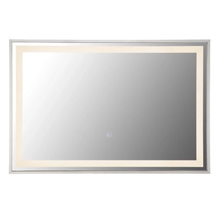 Globo - LED spejl m. baggrundslys dæmpbart LED/10W/230V 2700/4000/6500K 60x40 cm