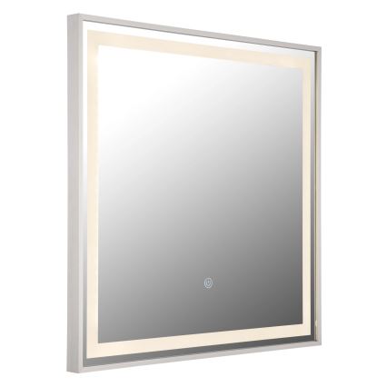 Globo - LED spejl m. baggrundslys dæmpbart LED/10W/230V 2700/4000/6500K 50x50 cm