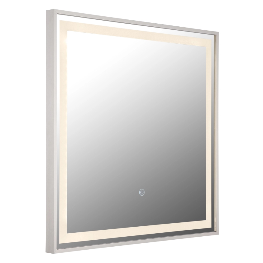 Globo - LED spejl m. baggrundslys dæmpbart LED/10W/230V 2700/4000/6500K 50x50 cm