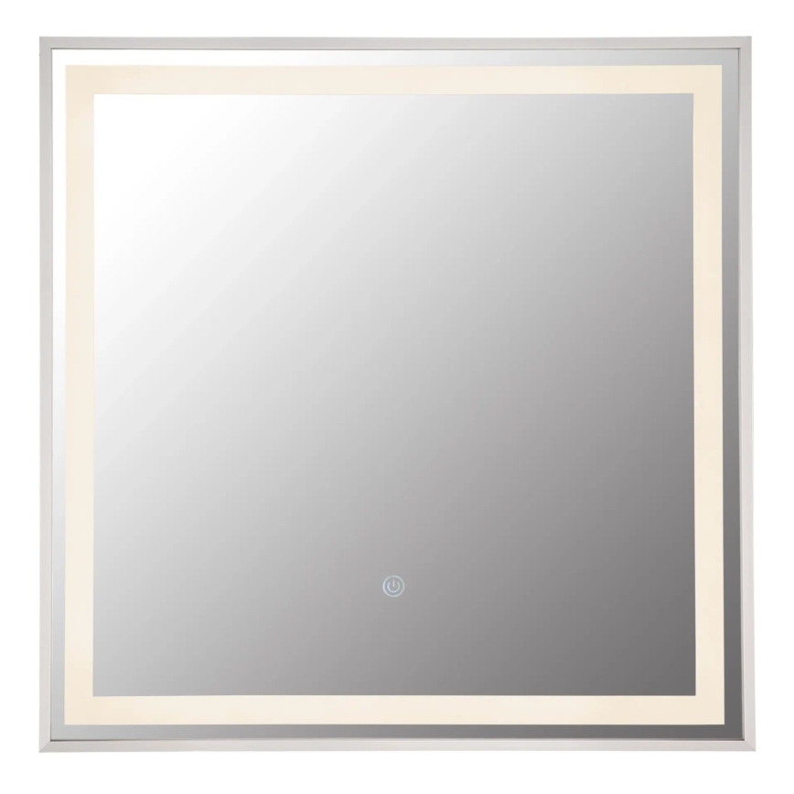 Globo - LED spejl m. baggrundslys dæmpbart LED/10W/230V 2700/4000/6500K 50x50 cm