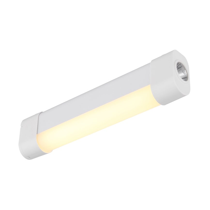 Globo - LED underskabslampe 3-i-1 dæmpbar og genopladelig  LED/2W/5V 3000/4000/7000K 800 mAh