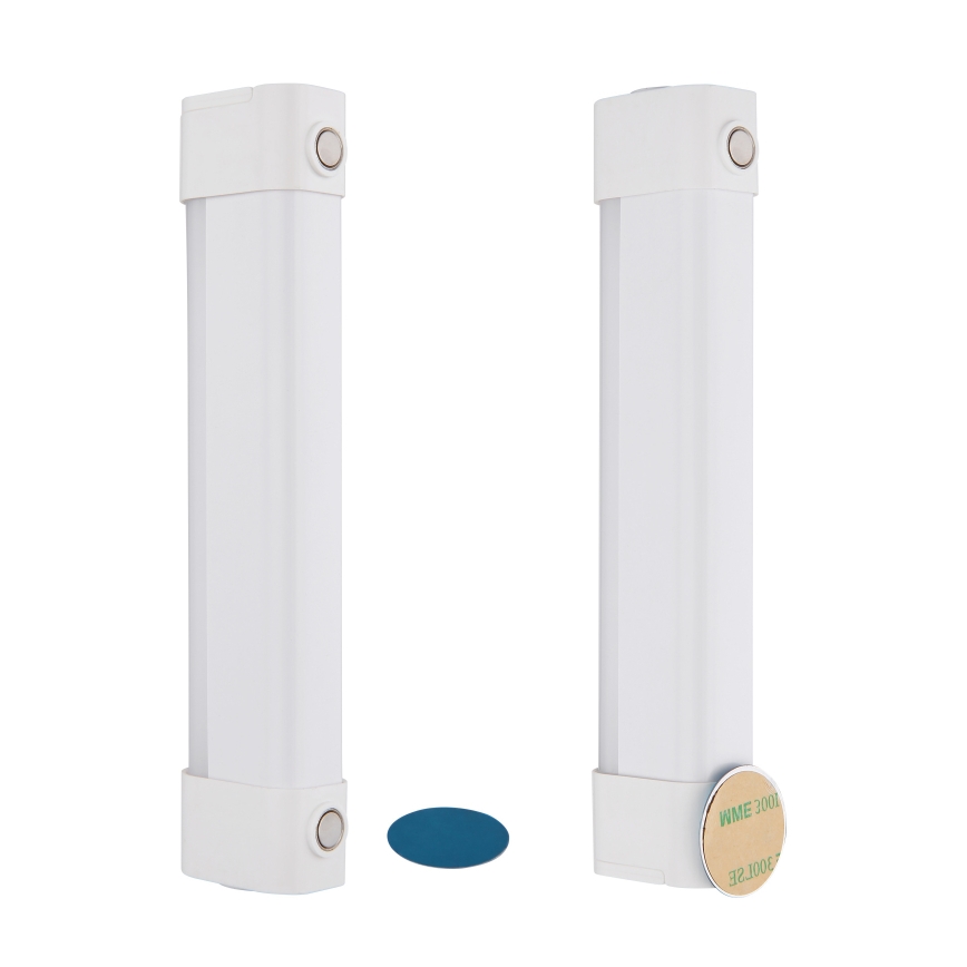 Globo - LED underskabslampe 3-i-1 dæmpbar og genopladelig  LED/2W/5V 3000/4000/7000K 800 mAh