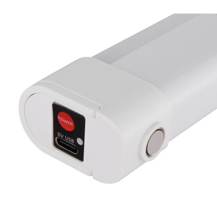 Globo - LED underskabslampe 3-i-1 dæmpbar og genopladelig  LED/2W/5V 3000/4000/7000K 800 mAh