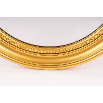 Globo - Vægspejl Ø 39 cm guld