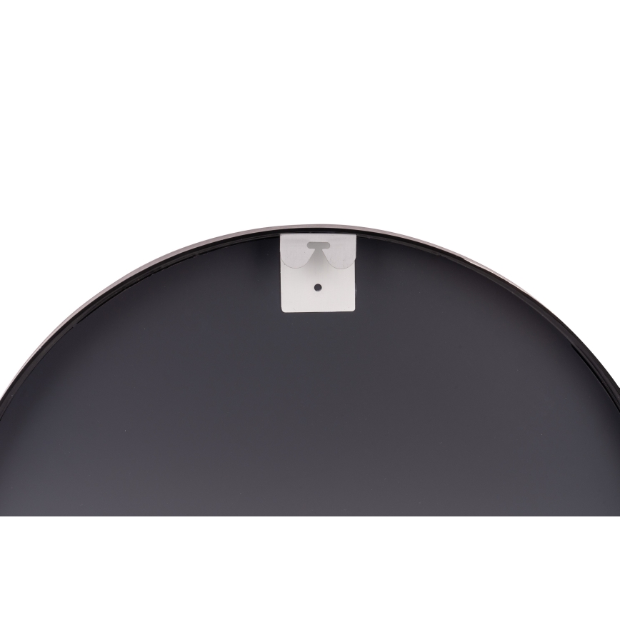 Globo - Vægspejl Ø 60 cm sort