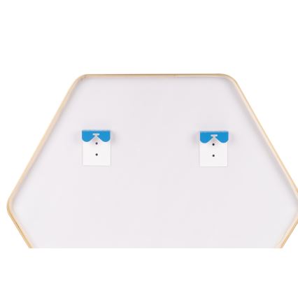 Globo - Vægspejl 70x80 cm, guld