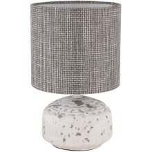 Globo - Bordlampe 1xE14/40W/230V grå/ceramic