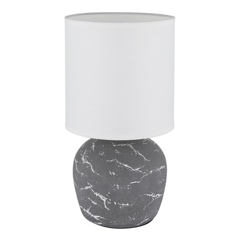 Globo - Bordlampe 1xE14/40W/230V grå