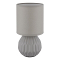 Globo - Bordlampe 1xE14/40W/230V grå