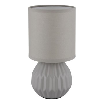 Globo - Bordlampe 1xE14/40W/230V grå