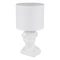 Globo - Bordlampe 1xE14/40W/230V hvid