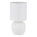 Globo - Bordlampe 1xE14/40W/230V hvid