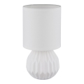 Globo - Bordlampe 1xE14/40W/230V hvid